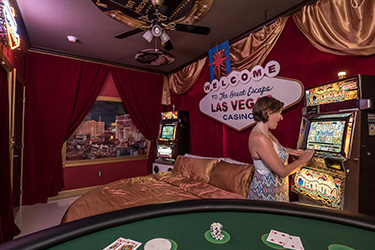Las Vegas Casino Games Master Suite #2 at Florida - Disney-Area Vacation Rental - with slot machines!