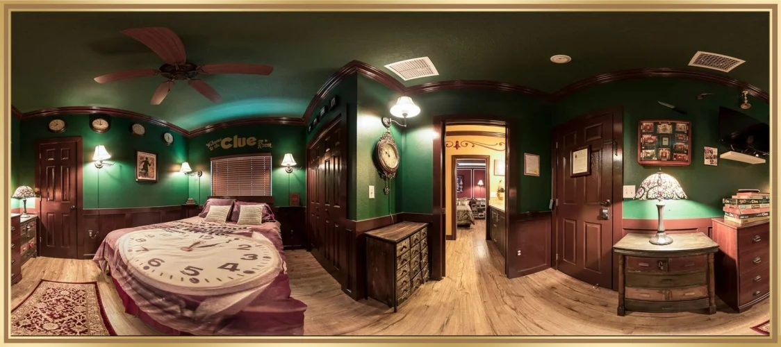 Orlando Area Luxury Rentals LLC proudly presents The Great Escape Lakeside's CLUE Themed Escape Room Game!