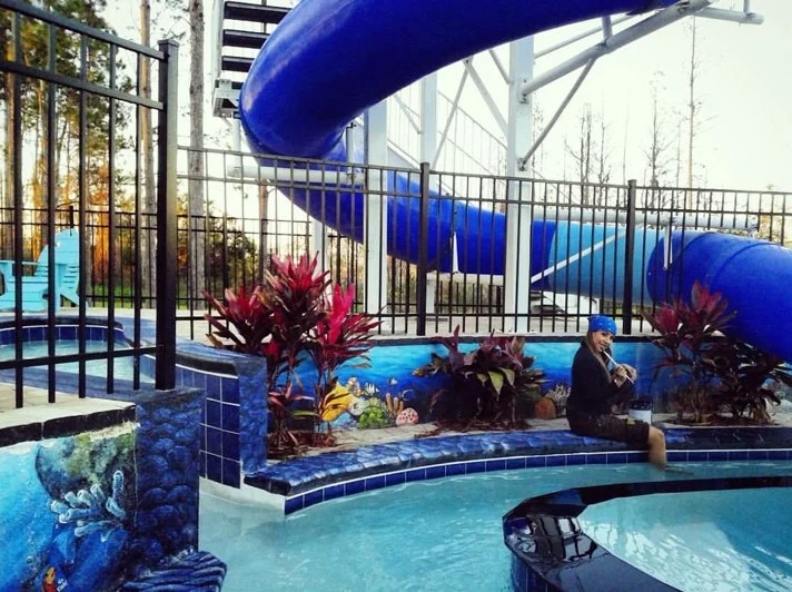 Lazy River at The Great Escape Lakeside Retreat Near Orlando, FL