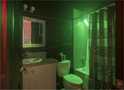 The Laser Maze Bathroom