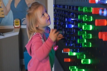 Giant Lite Brite wall  -  Florida Vacation Rental