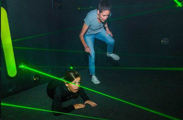 Laser Maze and Laser Tag in The Orlando, FL area - at a vacation home rental!