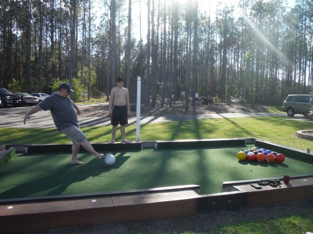 playing snookball in orlando